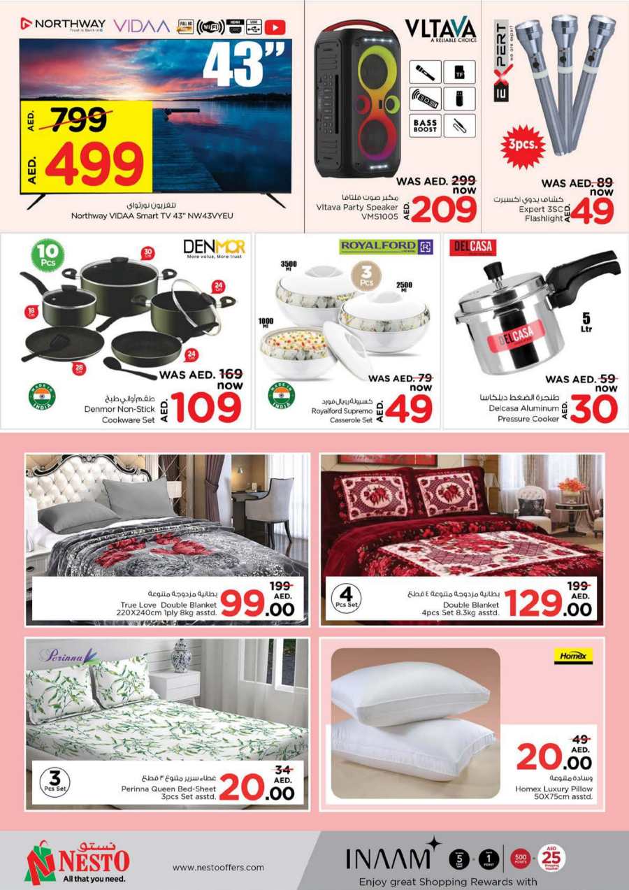 Mega Shopping Days: Up to 40% Off Groceries & Essentials In Nesto Hypermarket Abu Dhabi