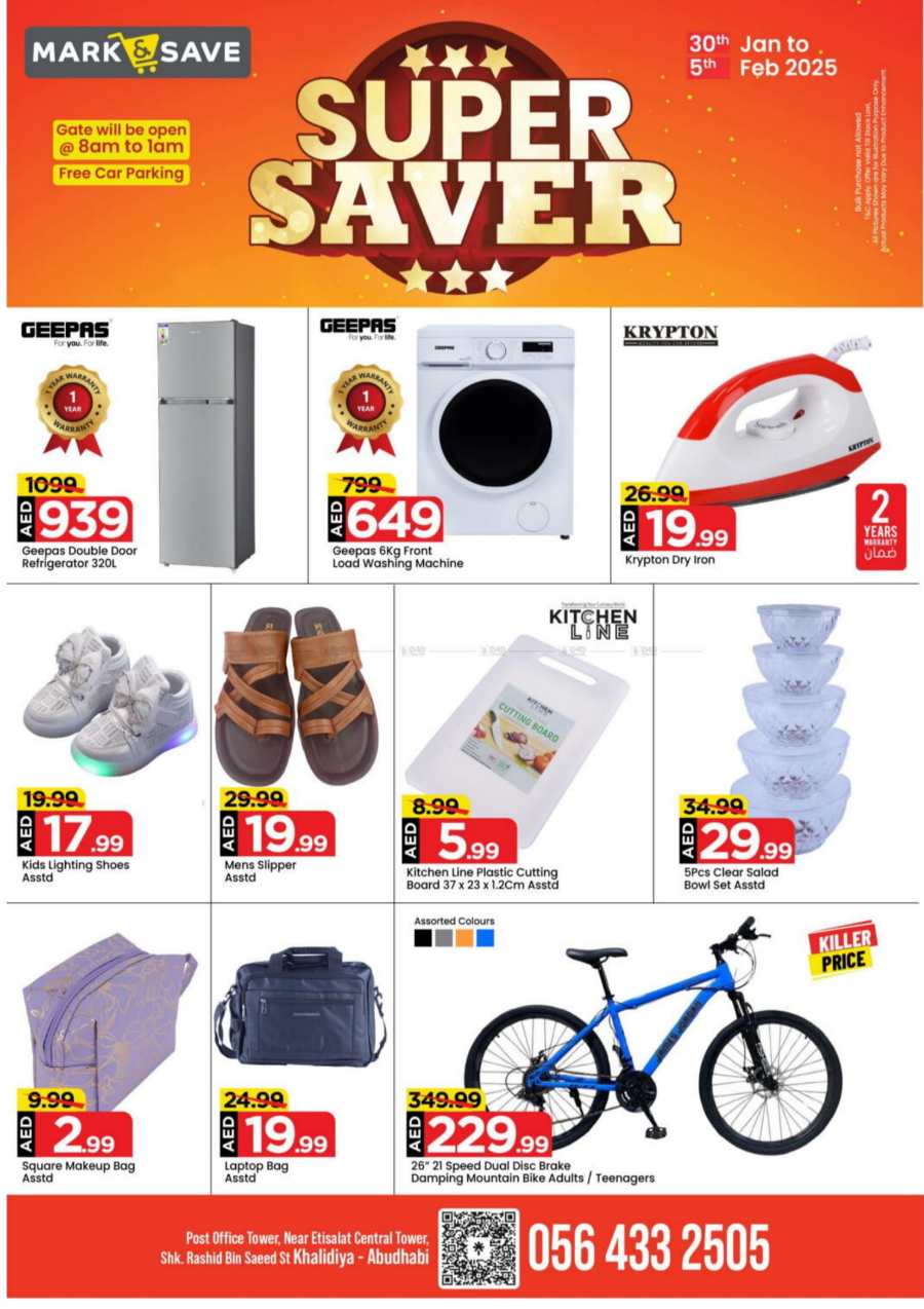 Super Saver Deals | Upto 50% Off - Shop Now In Mark & Save Abu Dhabi