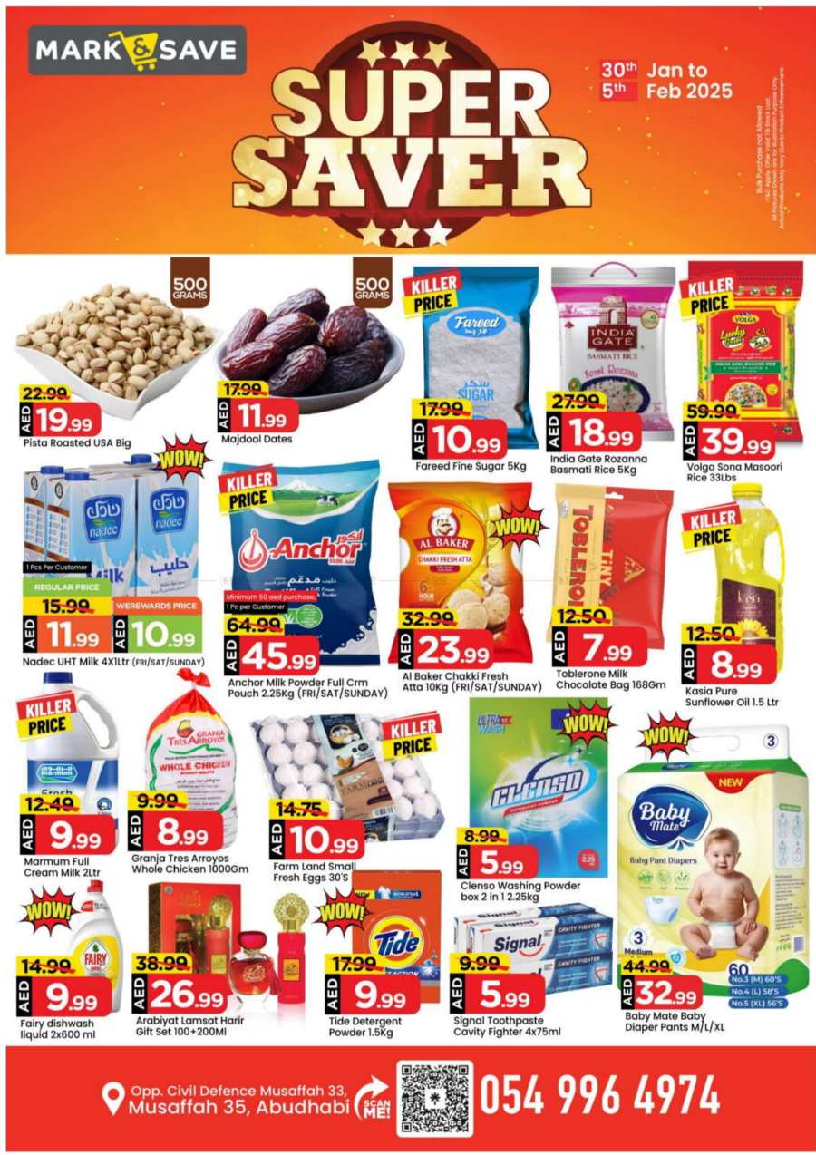 Super Saver Deals | Upto 50% Off - Shop Now In Mark & Save Abu Dhabi