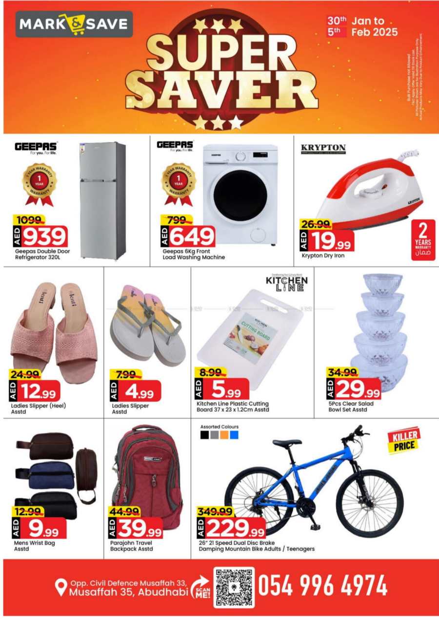 Super Saver Deals | Upto 50% Off - Shop Now In Mark & Save Abu Dhabi