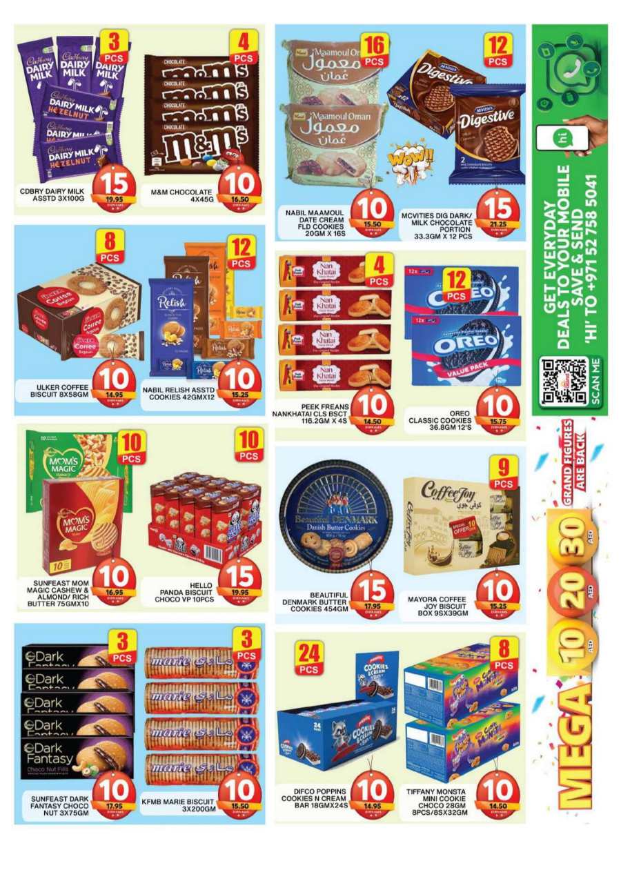 Mega 10,20,30 AED Offers In Grand Hypermarket Dubai