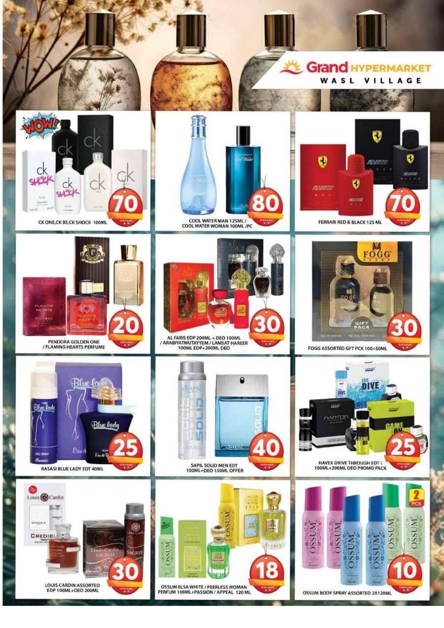 Mega 10,20,30 AED Offers In Grand Hypermarket Dubai