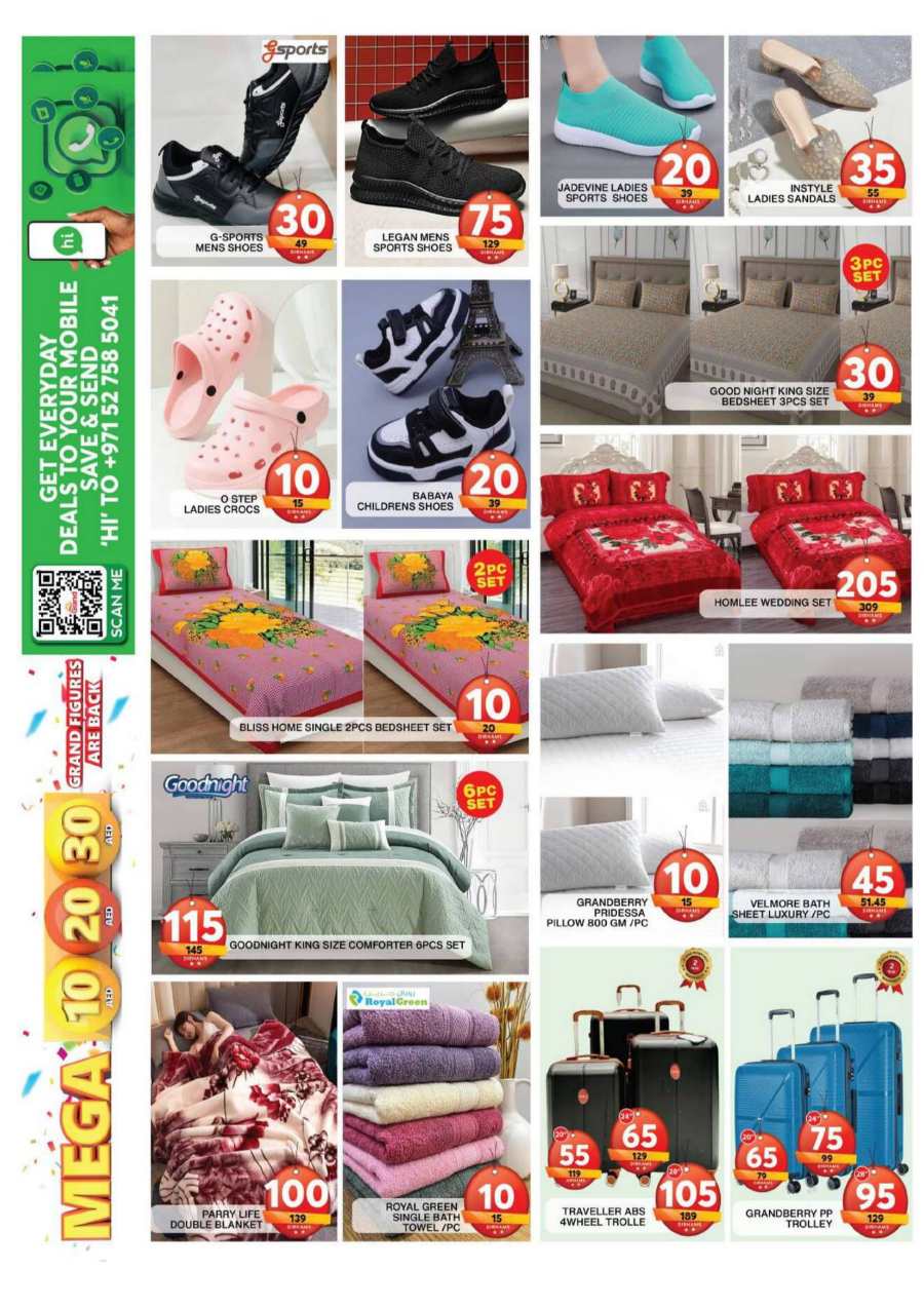 Mega 10,20,30 AED Offers In Grand Hypermarket Dubai