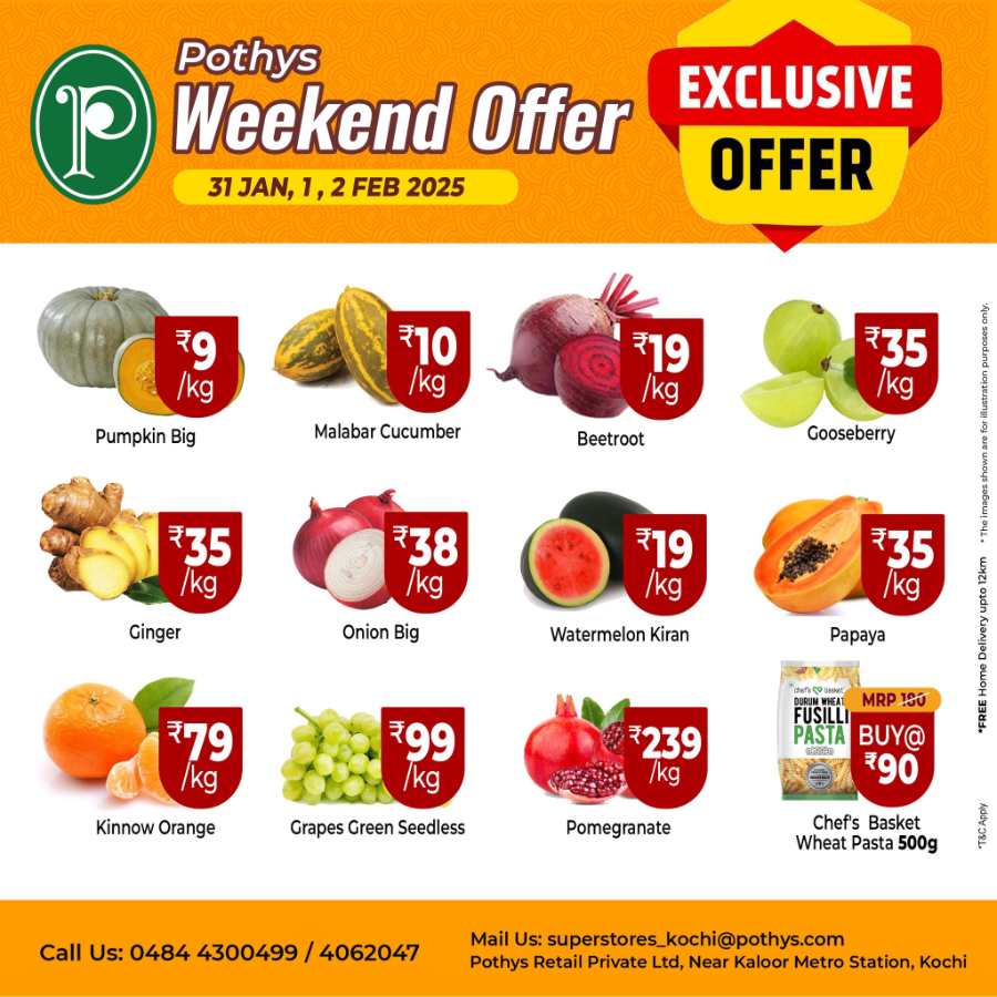 Weekend Offer In Pothys Superstores Ernakulam