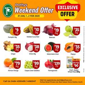 Weekend Offer In Pothys Superstores Ernakulam