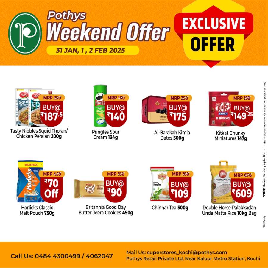 Weekend Offer In Pothys Superstores Ernakulam