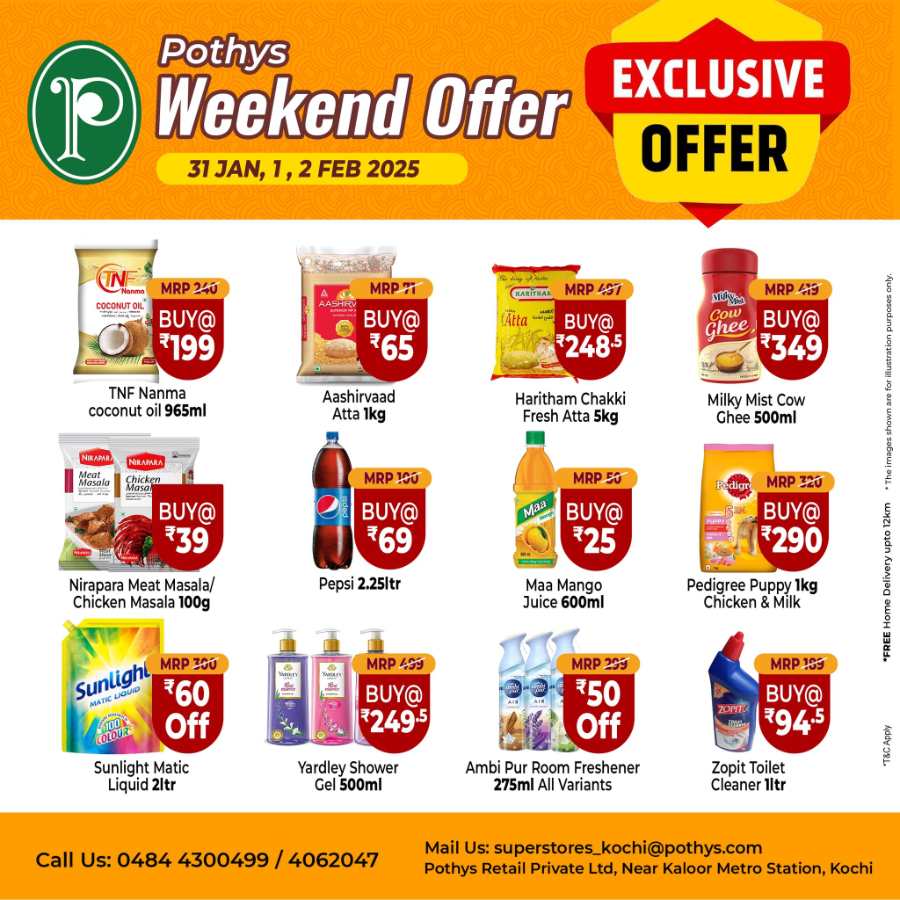 Weekend Offer In Pothys Superstores Ernakulam