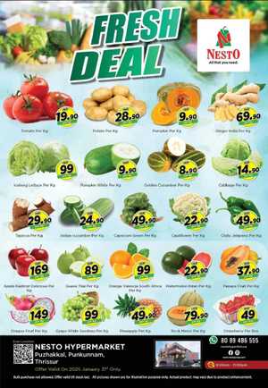 Fresh Deals! In Nesto Hypermarket Thrissur