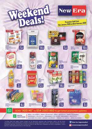 Weekend Deals! In New Era Supermarket Dubai