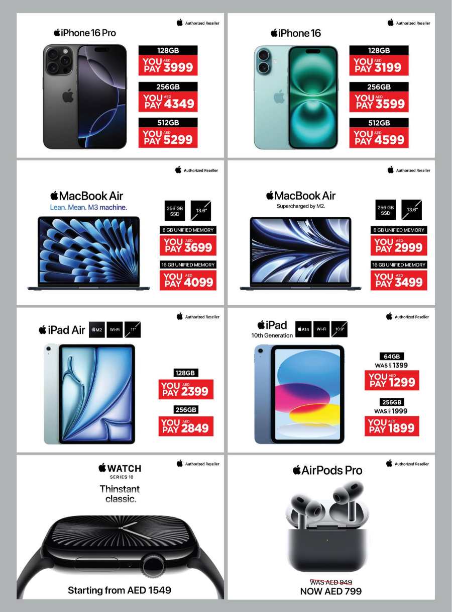 FINAL DSF SALE: Unbeatable Savings on Electronics In Emax Abu Dhabi