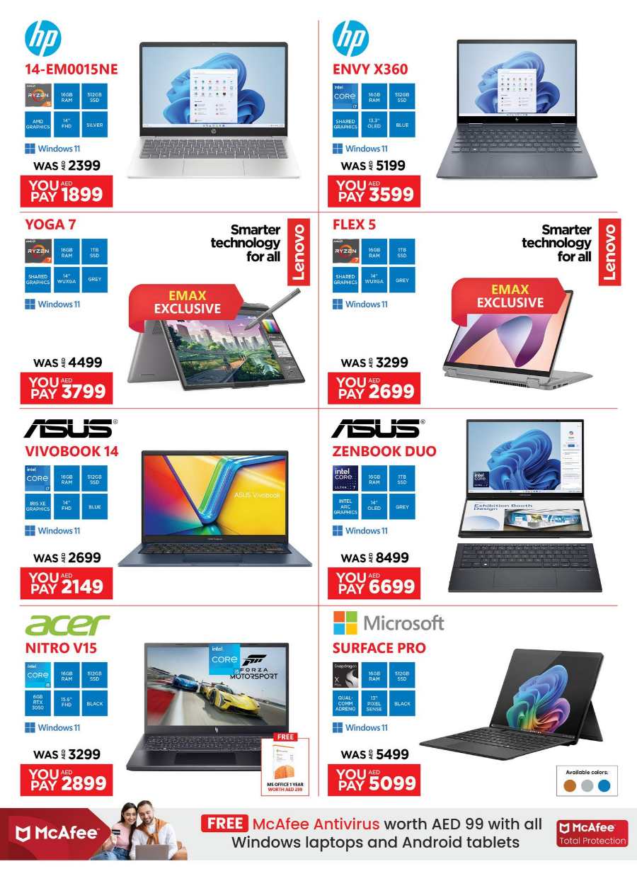 FINAL DSF SALE: Unbeatable Savings on Electronics In Emax Abu Dhabi