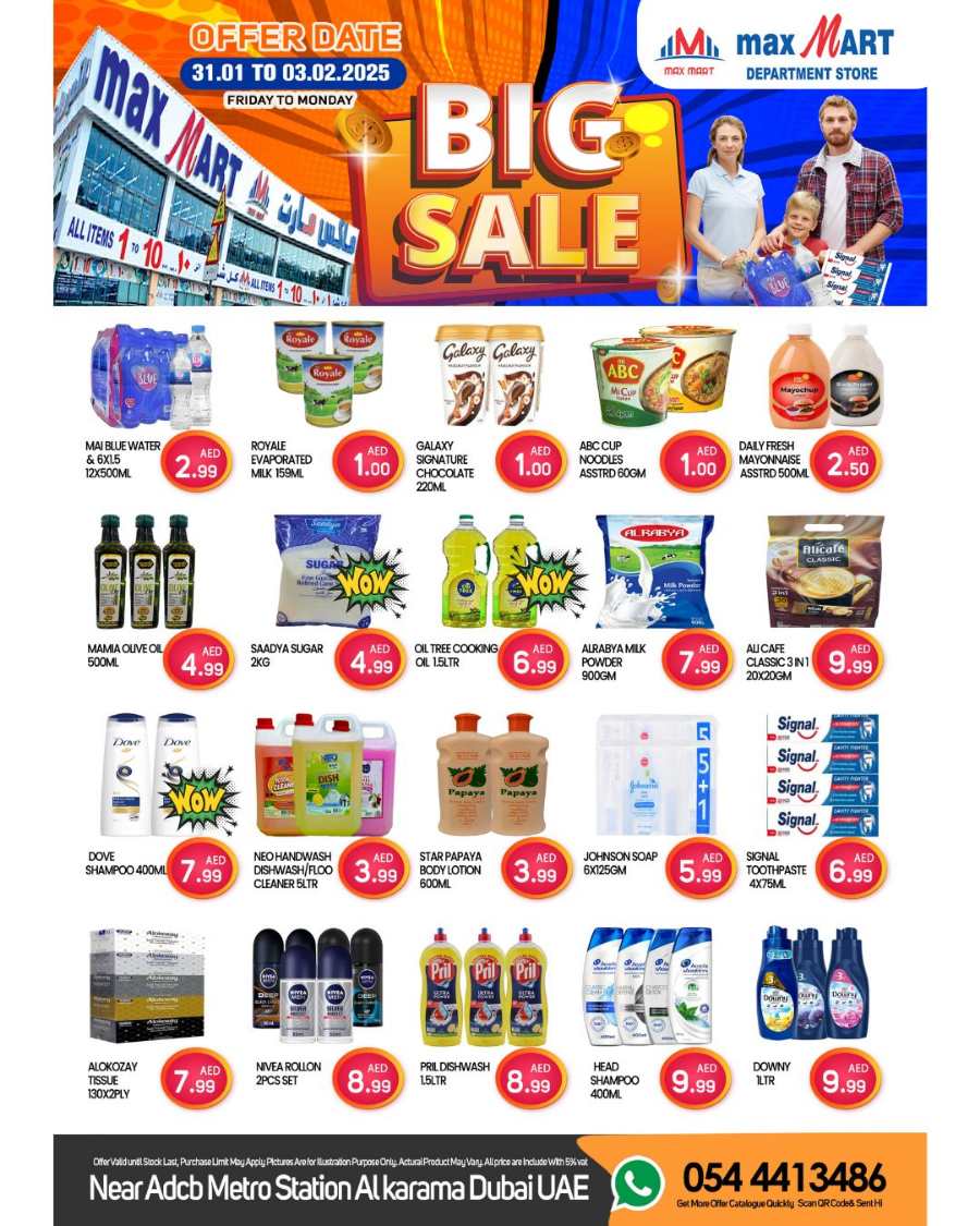 Big Sale In Maxmart Trading Dubai