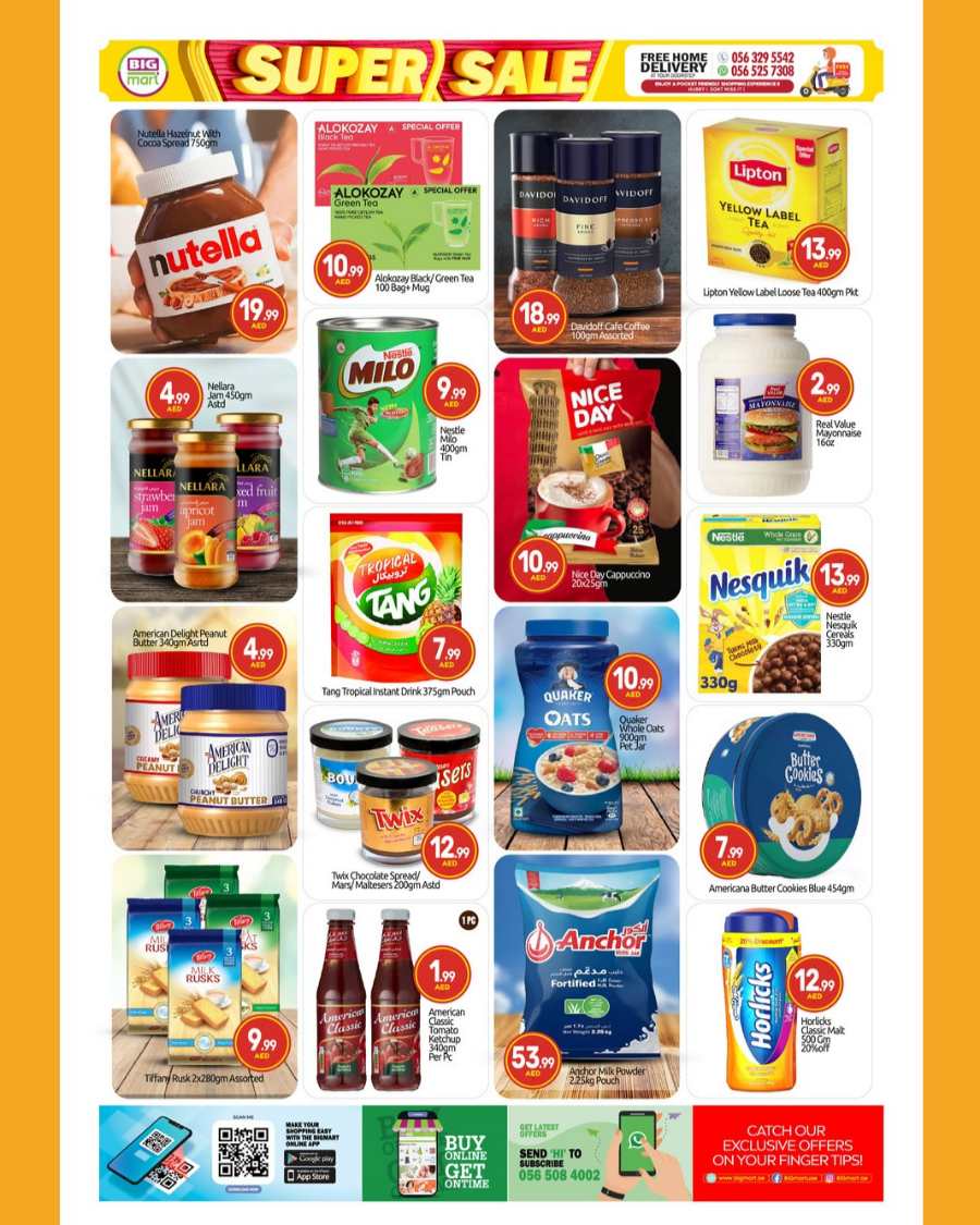 Don't miss out on our SUPER SALE! In BIG mart Dubai