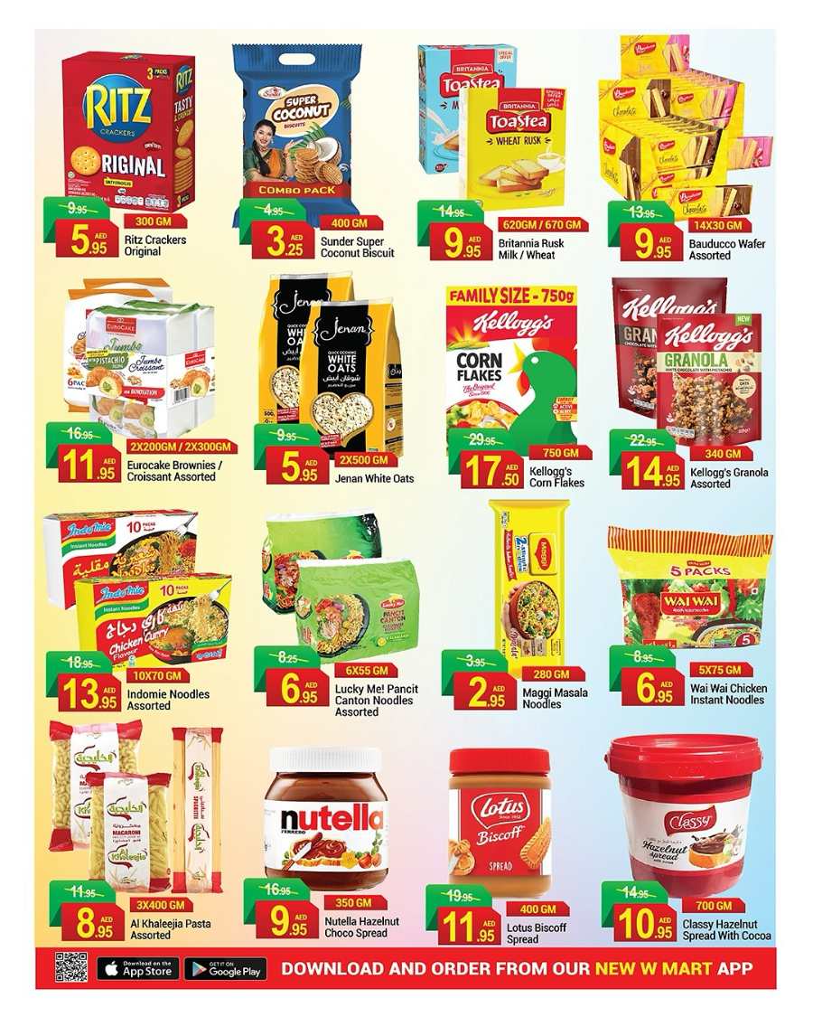 Big Savings: Up to 40% Off Grocery & Household In New W Mart Dubai