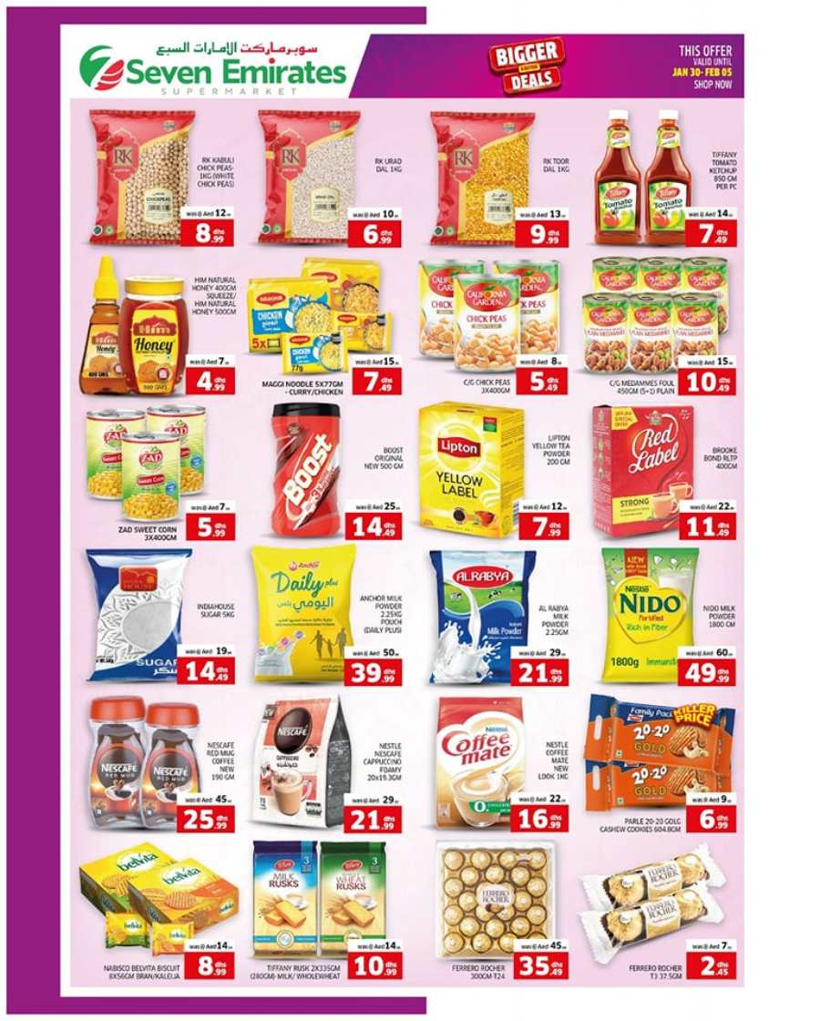 Bigger and Better Deals on Grocery, Household & More In Seven Emirates Supermarket Abu Dhabi