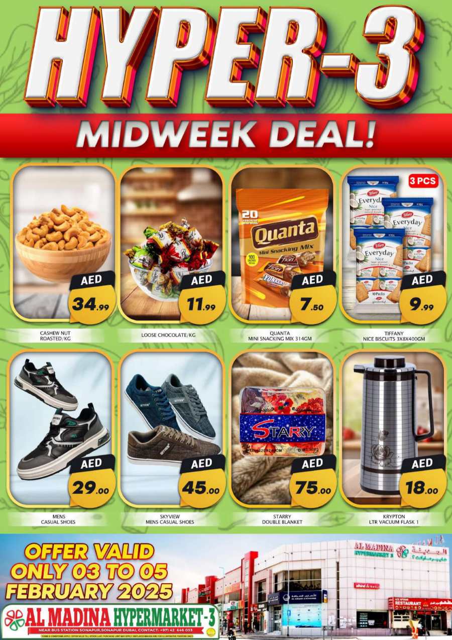 Midweek Deal In Al Madina Hypermarket Dubai