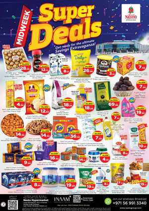 Super Deals: Unbeatable Money Saver Offers In Nesto Hypermarket Ras al Khaimah