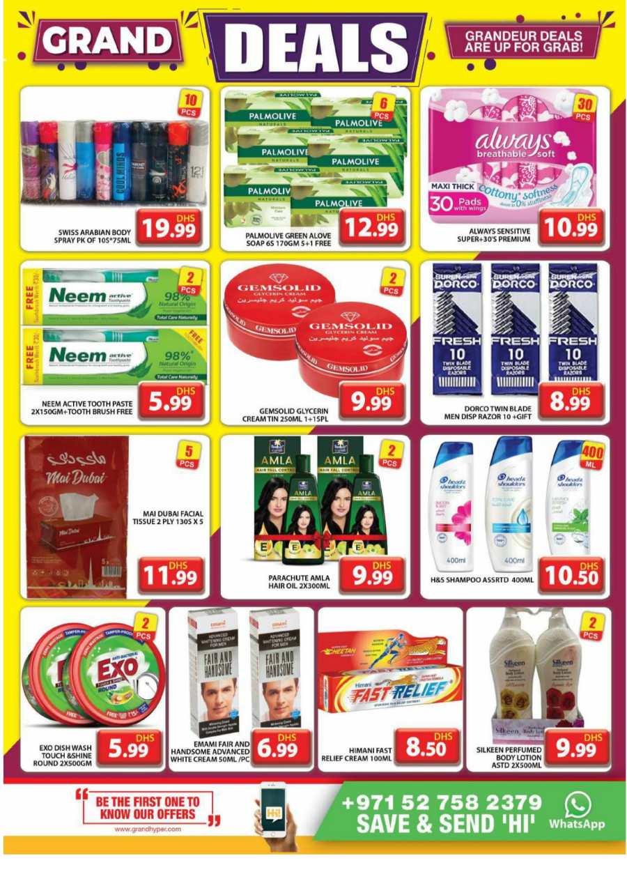 Grand Deals In Grand Hypermarket Dubai