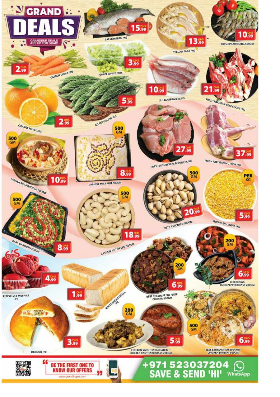 Grand Deals In Grand Hypermarket Sharjah / Ajman