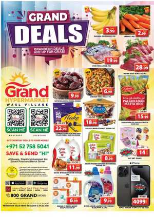 Midweek Deals - Shop Now! In Grand Hypermarket Dubai