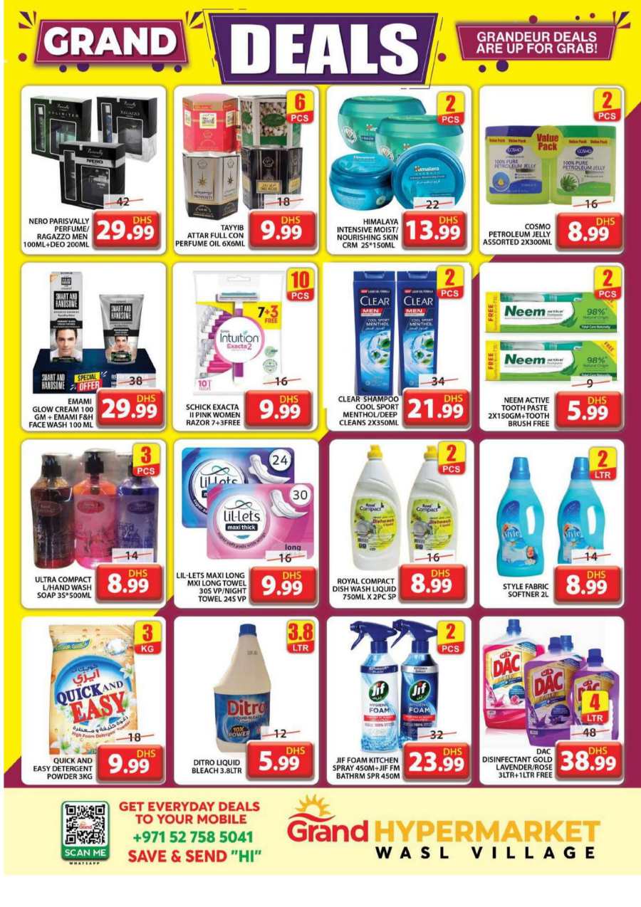 Midweek Deals - Shop Now! In Grand Hypermarket Dubai