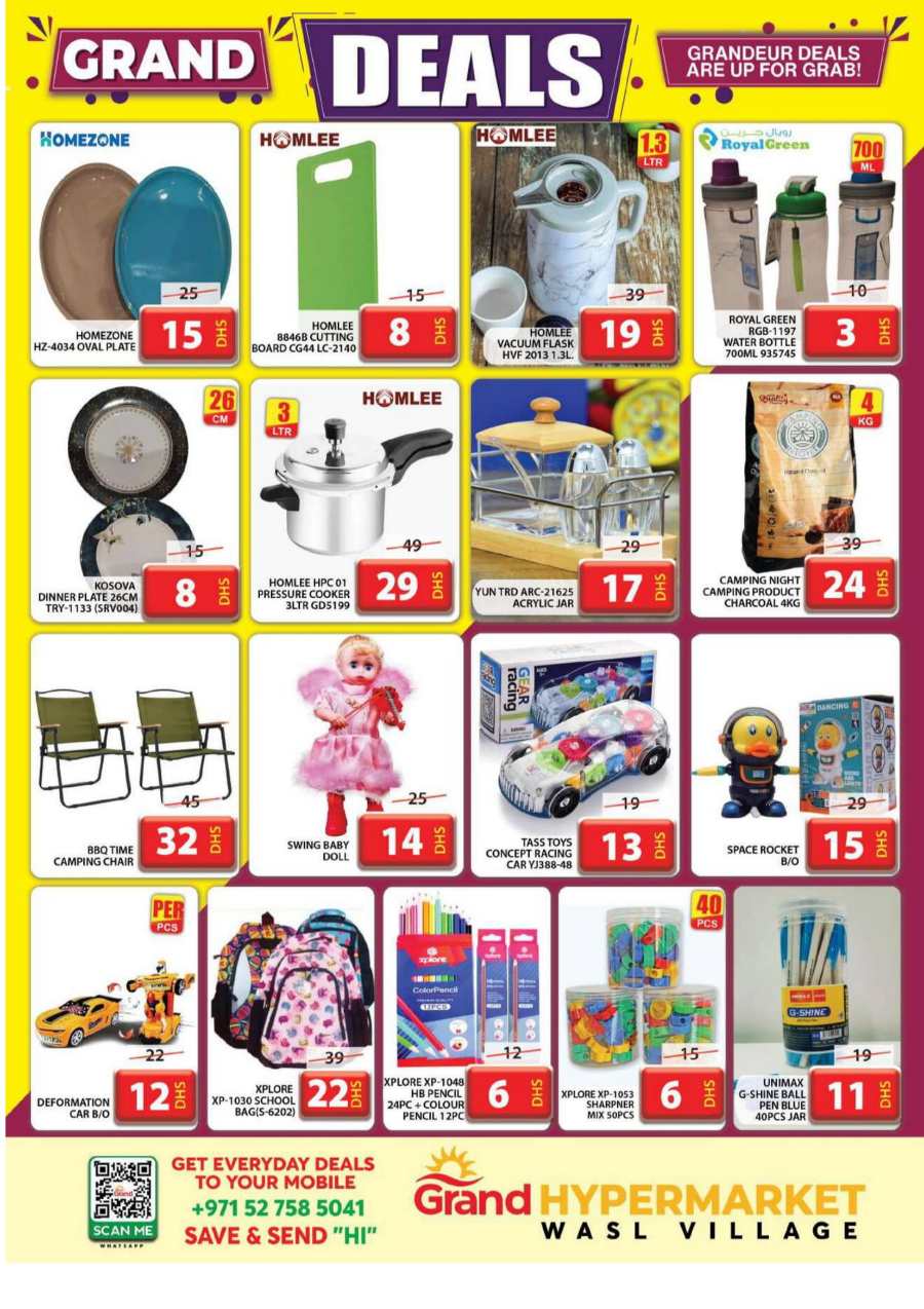 Midweek Deals - Shop Now! In Grand Hypermarket Dubai