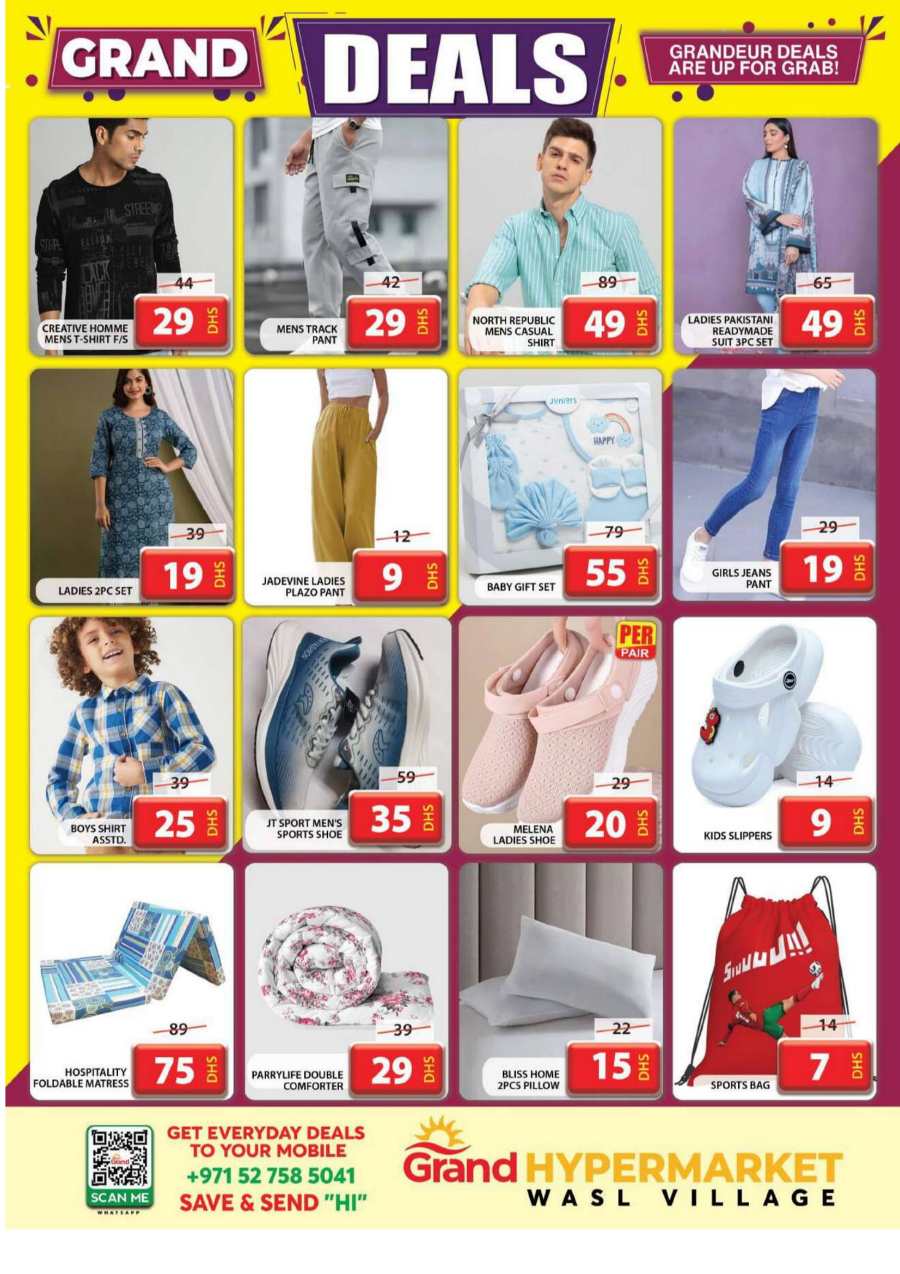 Midweek Deals - Shop Now! In Grand Hypermarket Dubai