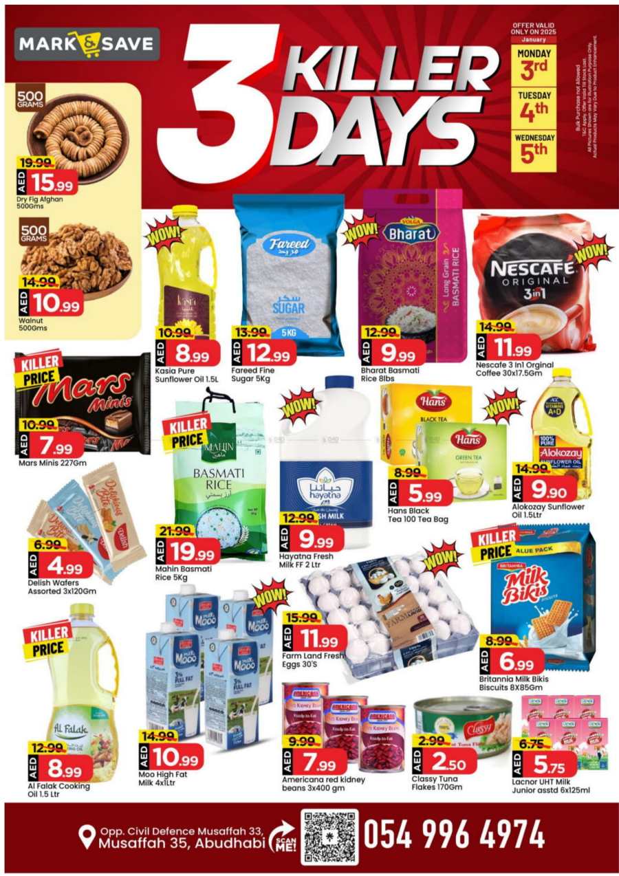 3 Days, Endless Savings: Killer Deals Inside In Mark & Save Abu Dhabi