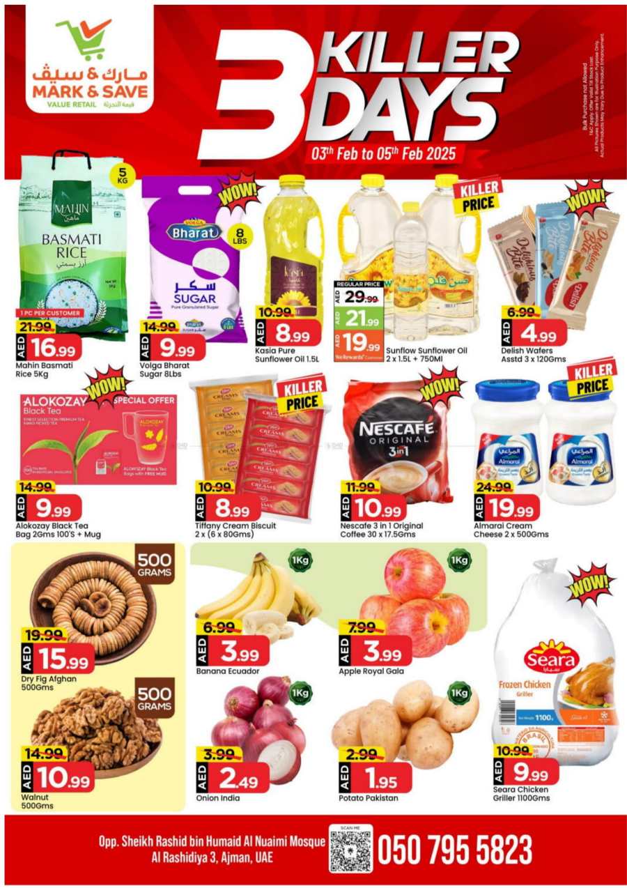 3 Days, Endless Savings: Killer Deals Inside In Mark & Save Sharjah / Ajman