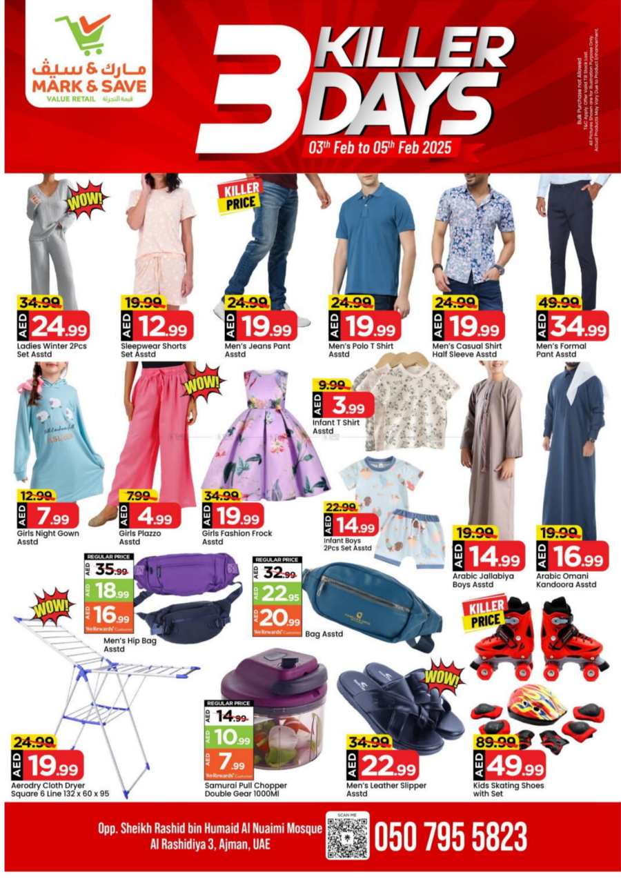 3 Days, Endless Savings: Killer Deals Inside In Mark & Save Sharjah / Ajman