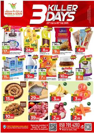 Killer Offers for 3 Days Only: Don't Miss Out In Mark & Save Dubai