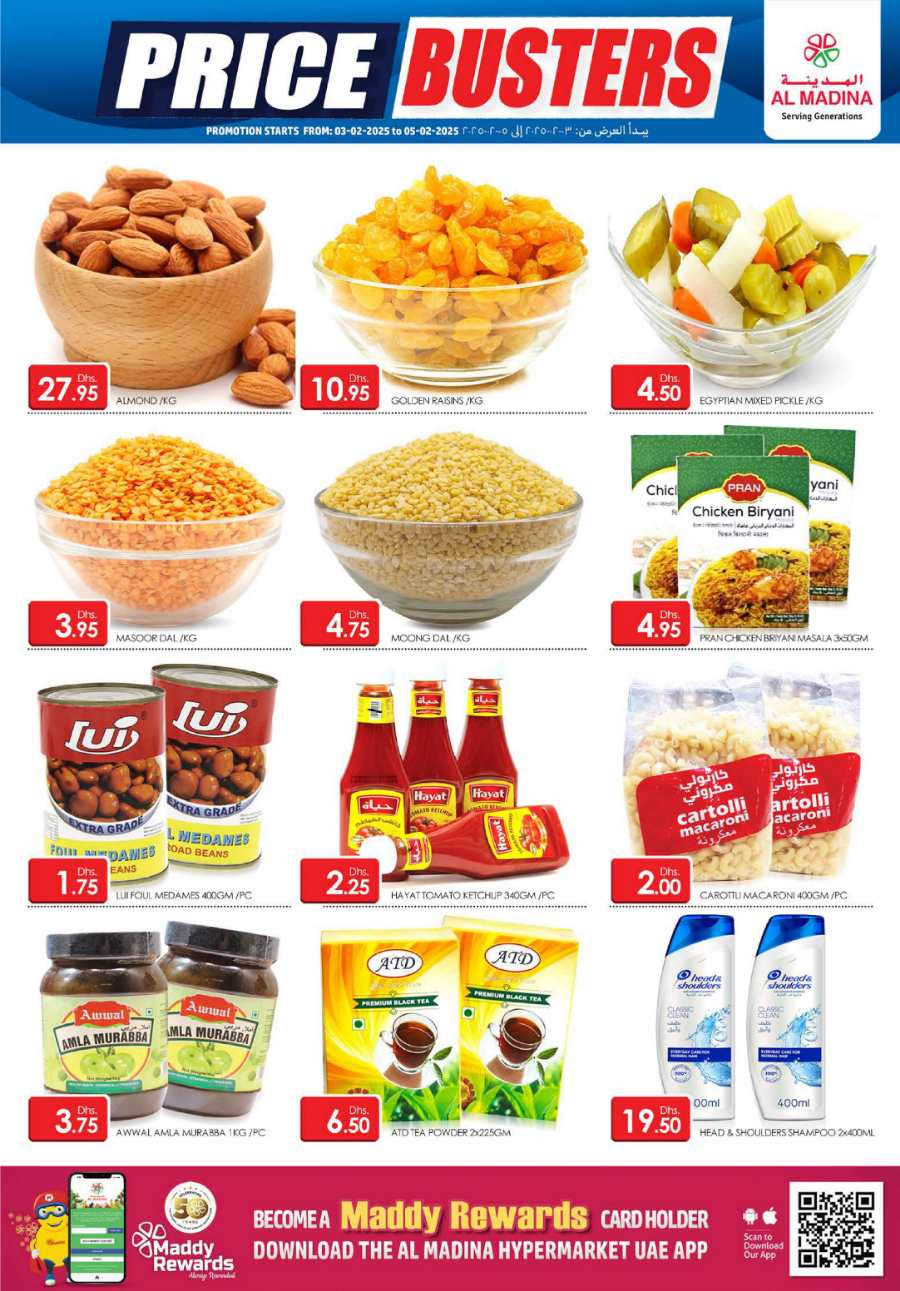 Midweek Price Busters! In Al Madina Hypermarket Dubai