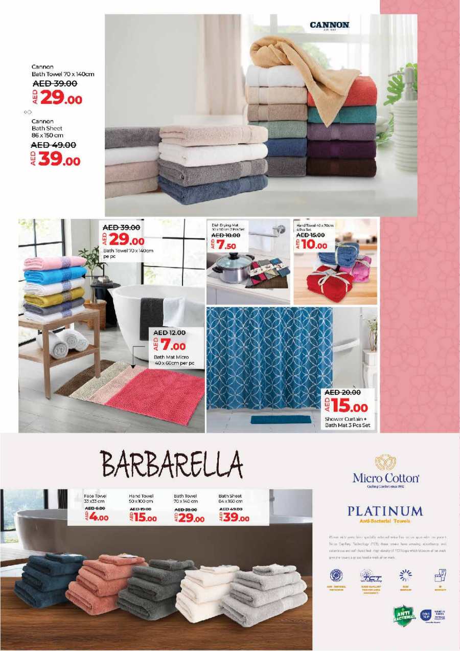 Home Essentials Sale: Carpets, Decors & Furniture In Lulu Hypermarket Abu Dhabi