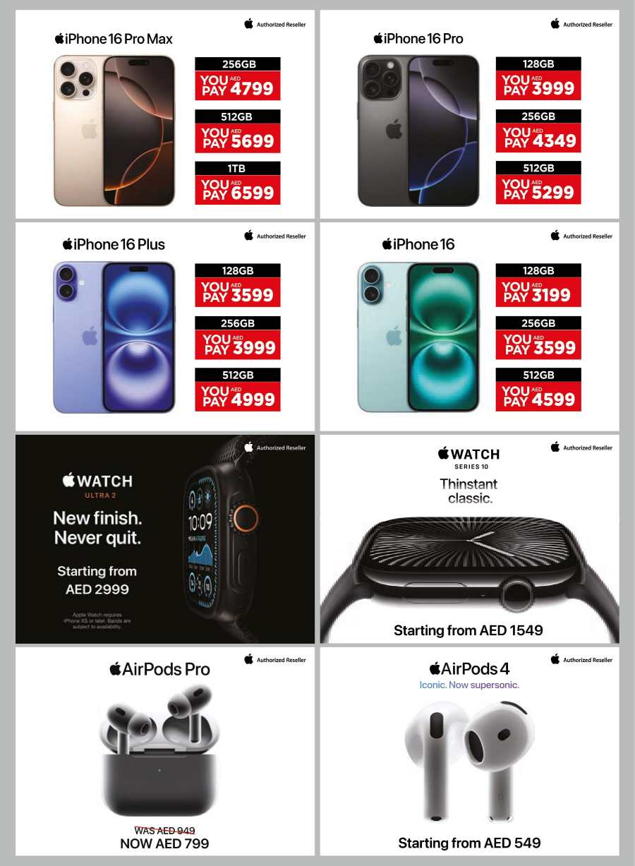 Mega Deals: Mobiles & Appliances Up to 50% Off! In Emax Abu Dhabi