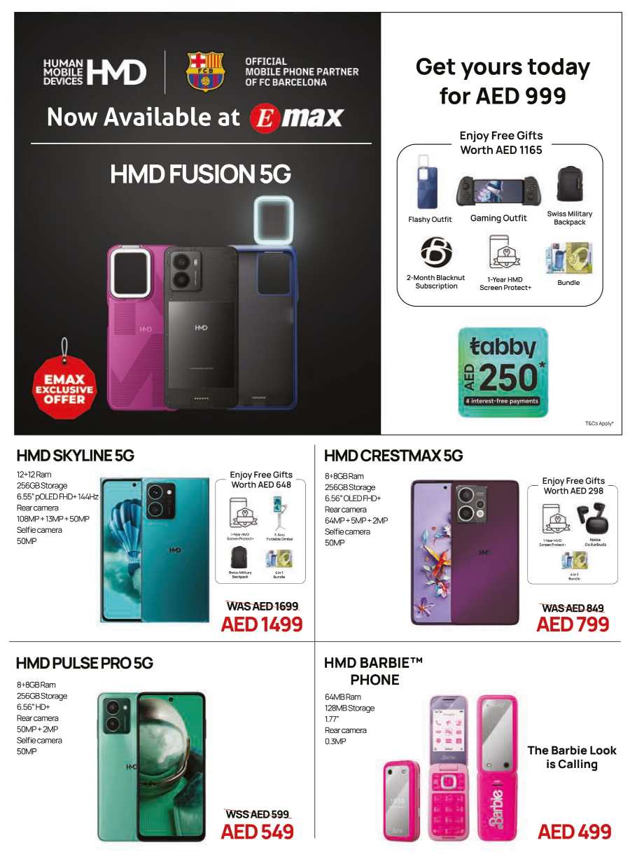 Mega Deals: Mobiles & Appliances Up to 50% Off! In Emax Abu Dhabi