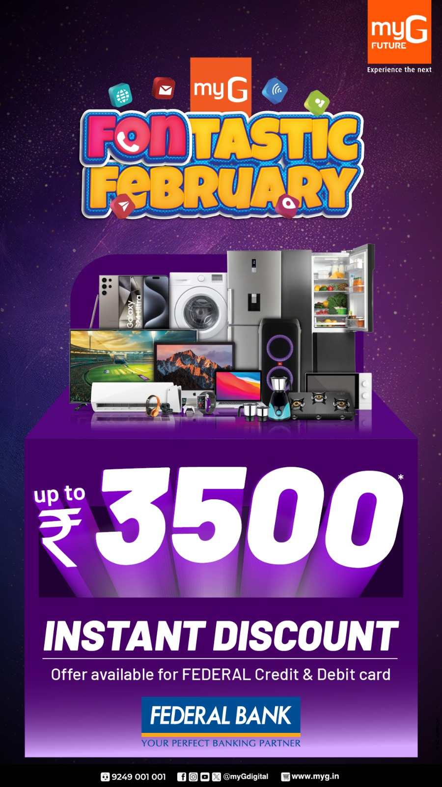 Laptop & Accessory Deals: Unbeatable Offers In myG Future Thrissur