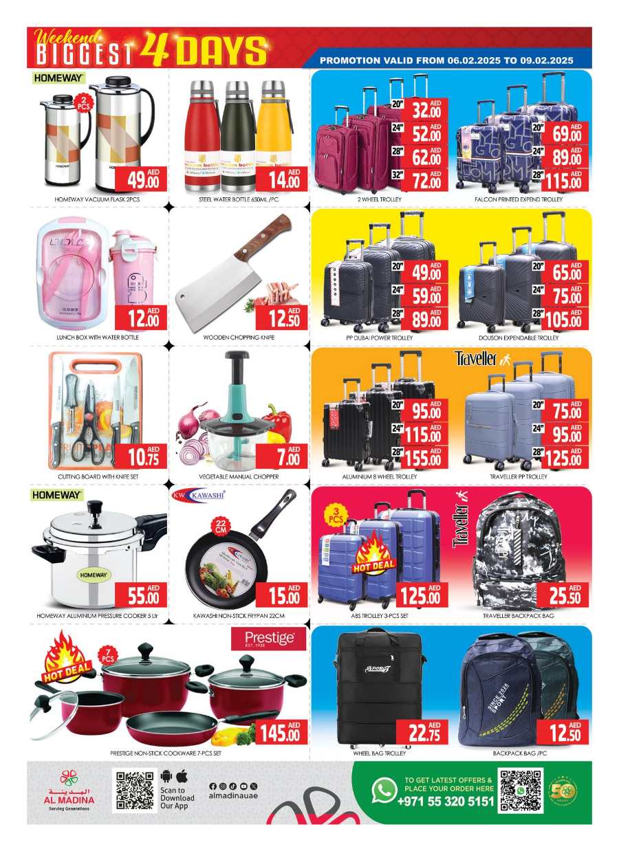 Weekend Biggest Deals In Al Madina Hypermarket Dubai