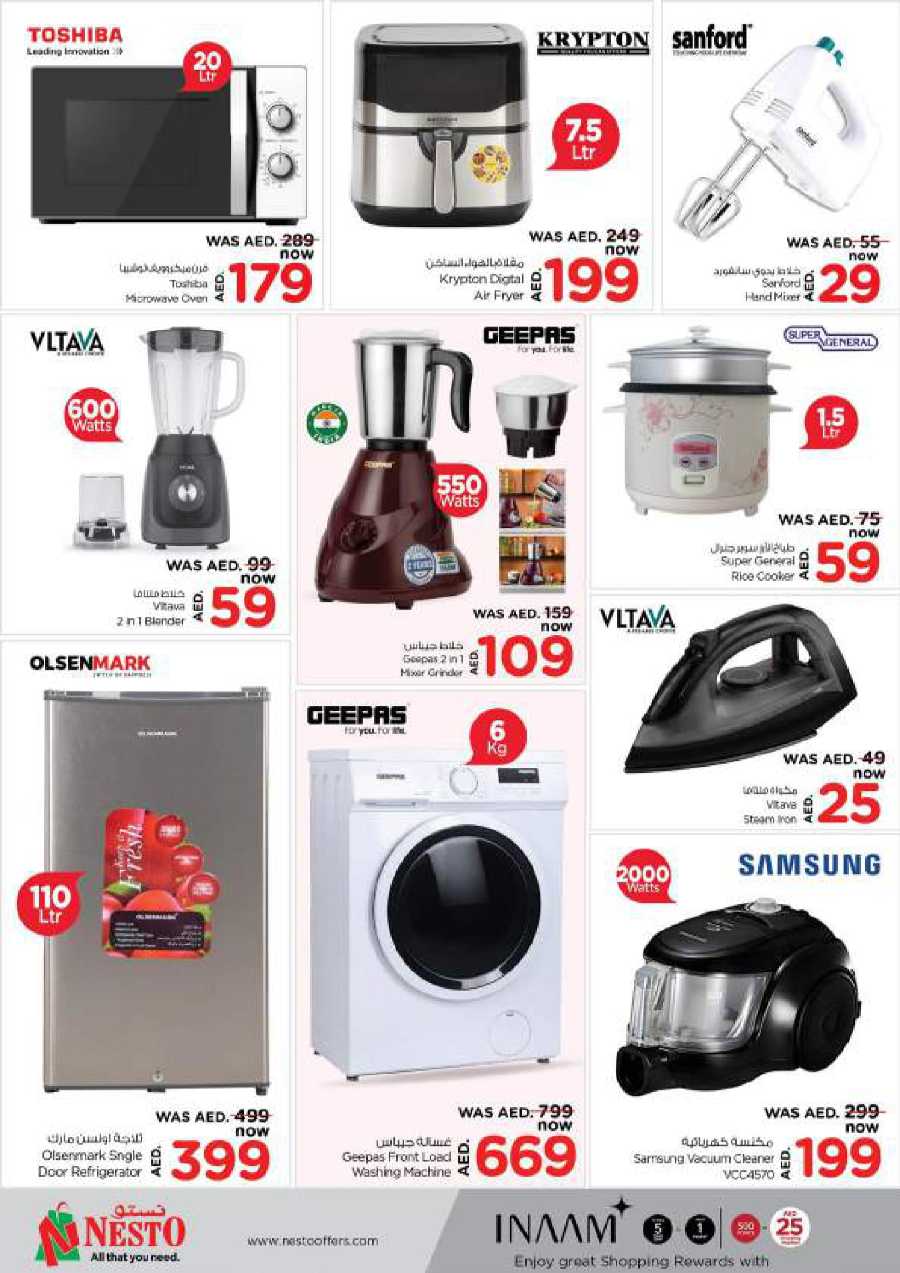 Big Deals In Nesto Hypermarket Dubai