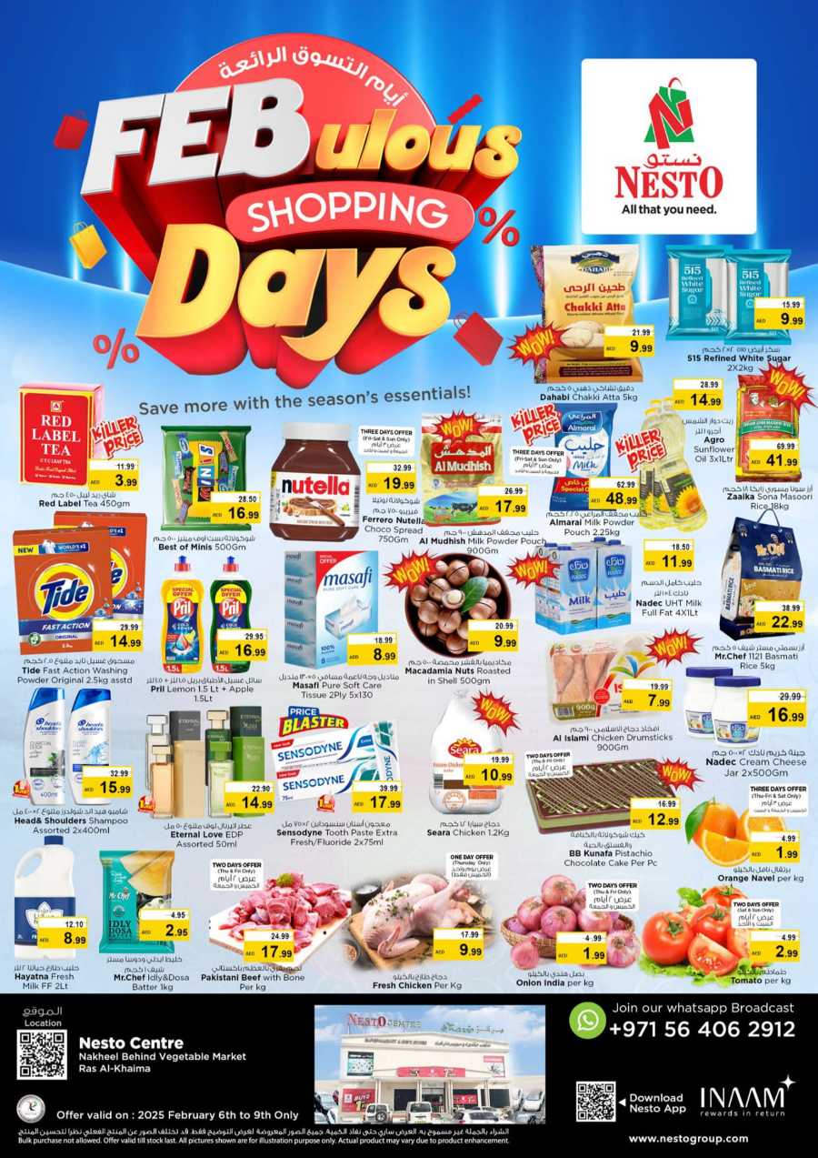 Fabulous Shopping Days In Nesto Hypermarket Ras al Khaimah