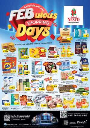 Fabulous Shopping Days In Nesto Hypermarket Sharjah / Ajman