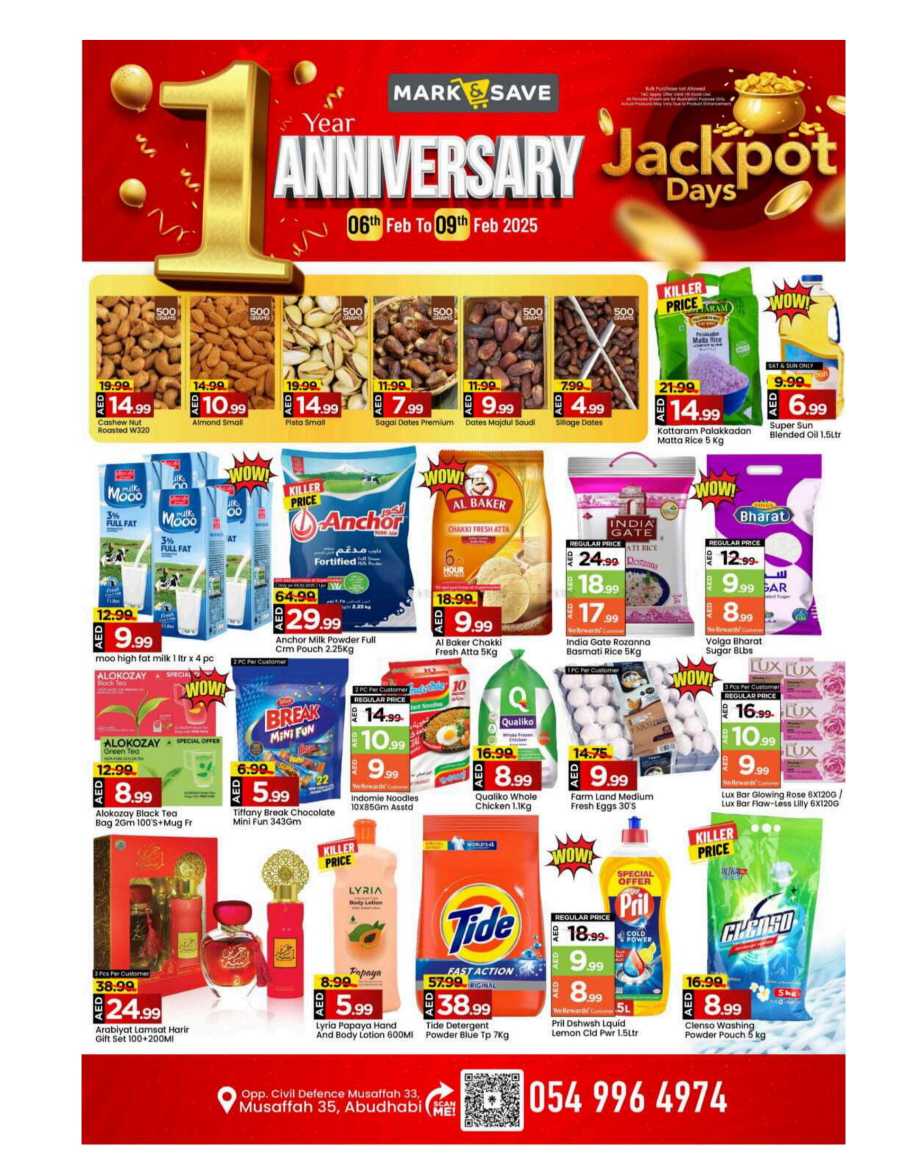 Anniversary Deals In Mark & Save Abu Dhabi