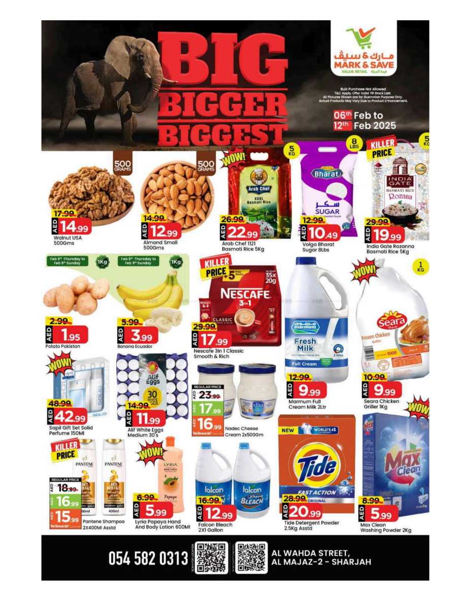 Biggest Deals In Mark & Save Sharjah / Ajman