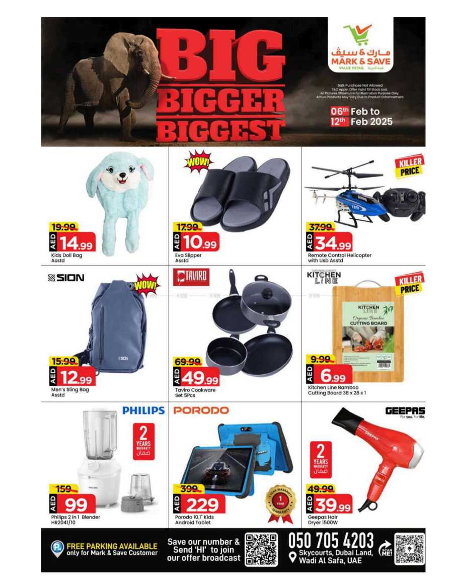 Biggest Deals In Mark & Save Dubai