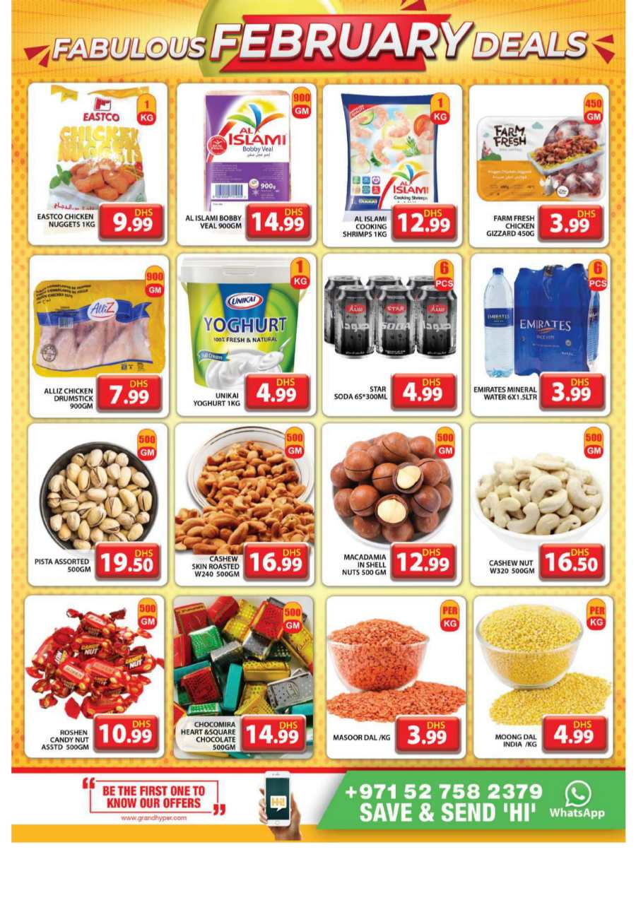 Fabulous February Sale: Unbeatable Deals Inside! In Grand Hypermarket Dubai