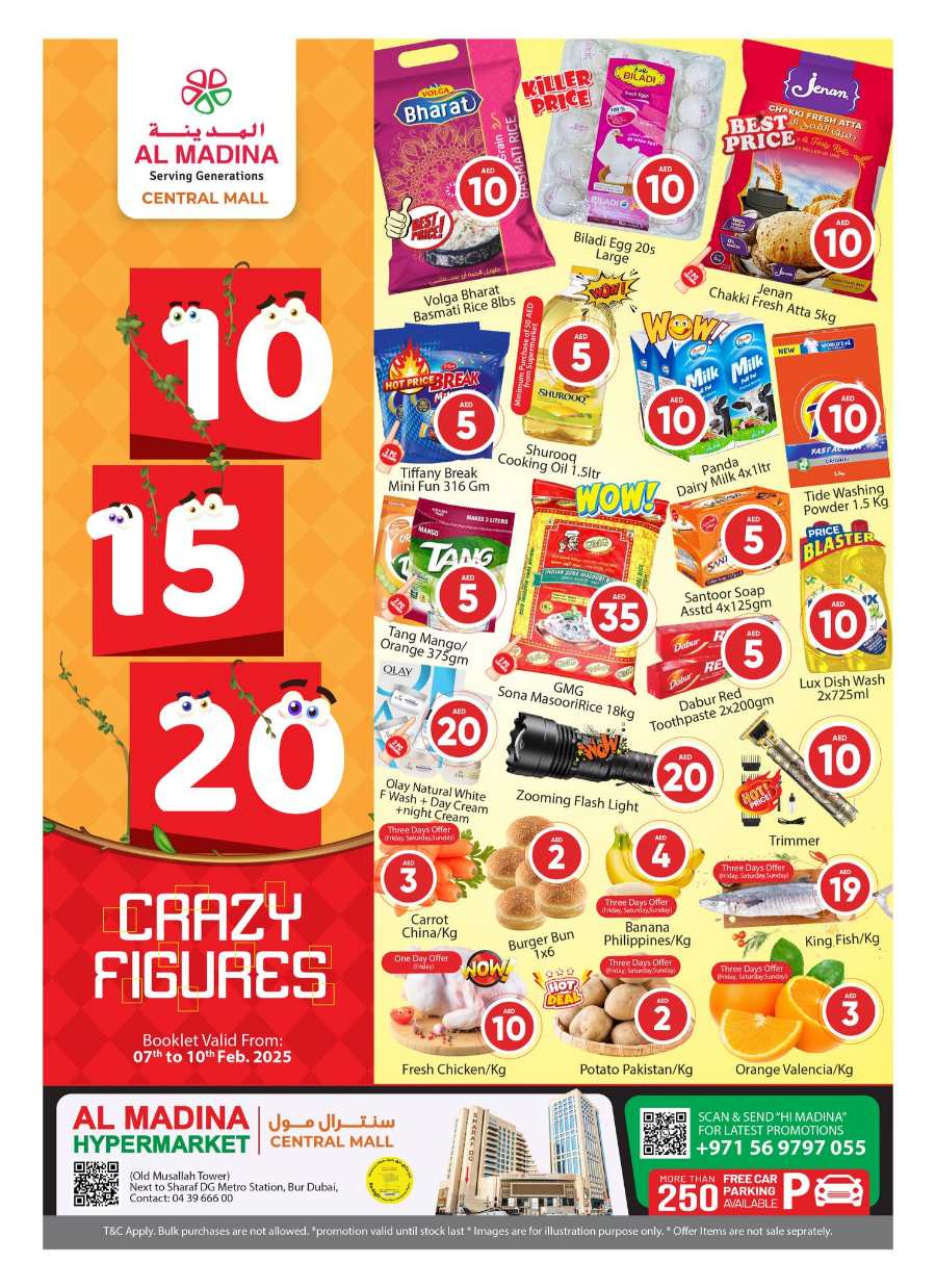 AED 10, 20, 30 Deals: Unbeatable Promotions In Al Madina Hypermarket Dubai