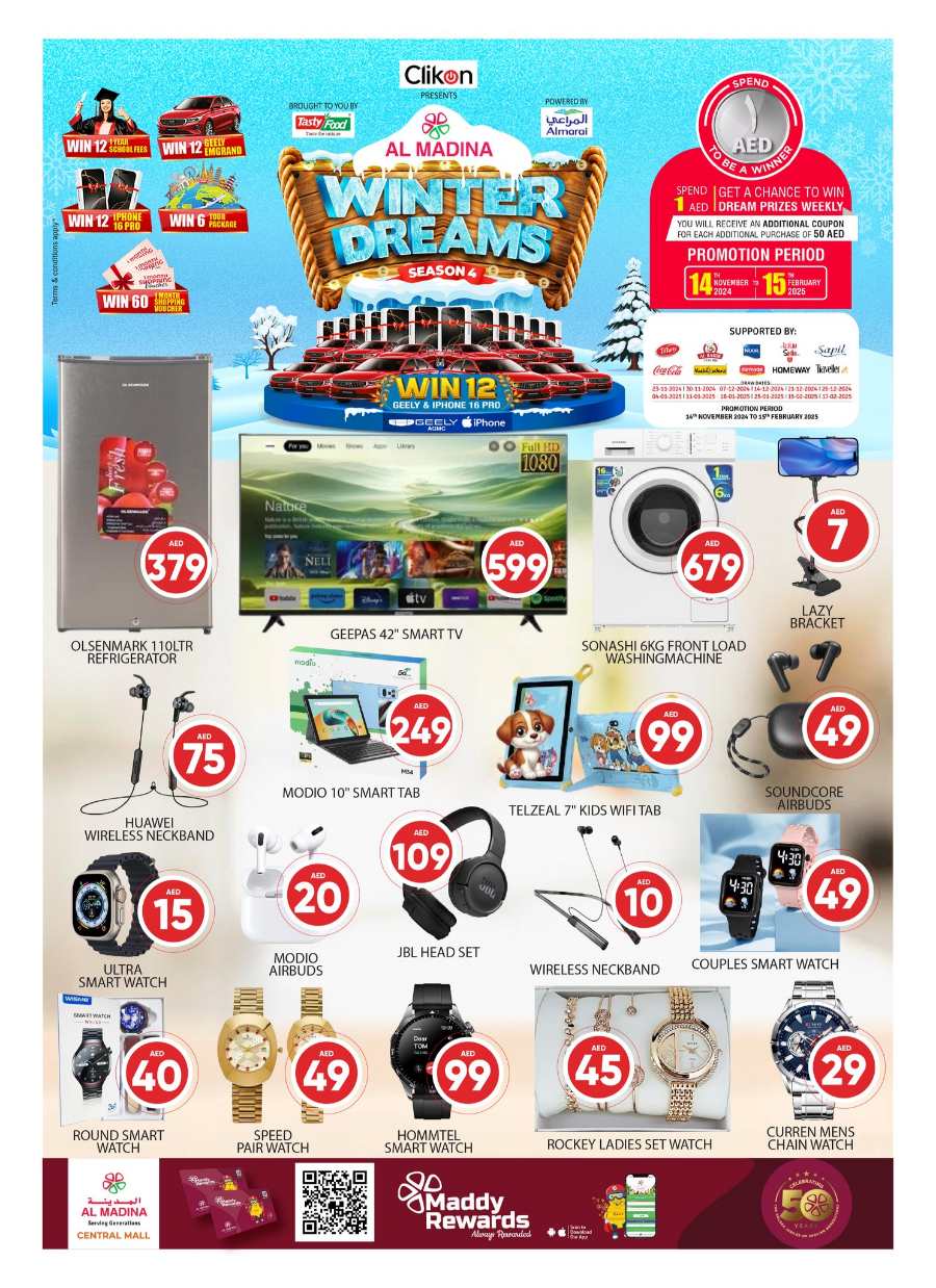 AED 10, 20, 30 Deals: Unbeatable Promotions In Al Madina Hypermarket Dubai