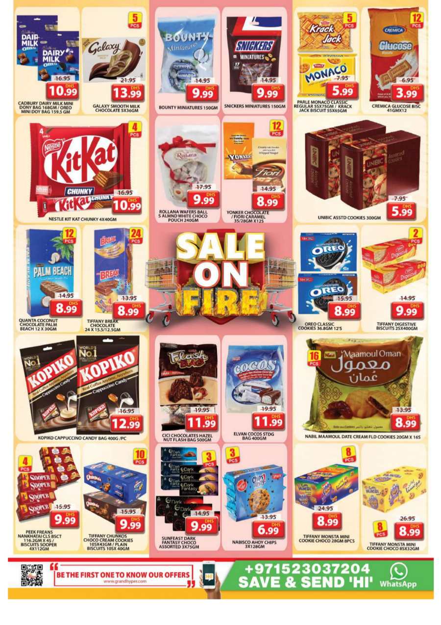 Sale on Fire In Grand Hypermarket Sharjah / Ajman