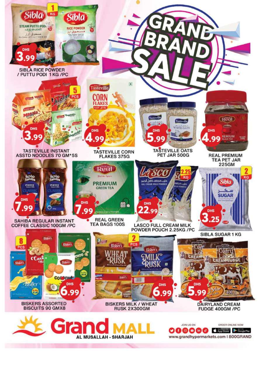 Sale on Fire In Grand Hypermarket Sharjah / Ajman