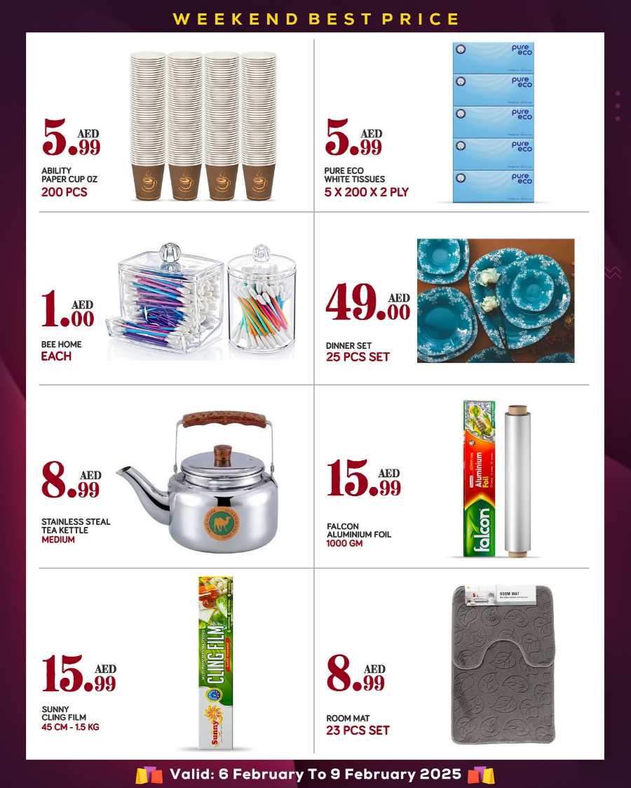 Weekend Best Price - Don’t miss out In Red Star Gifts Abu Dhabi