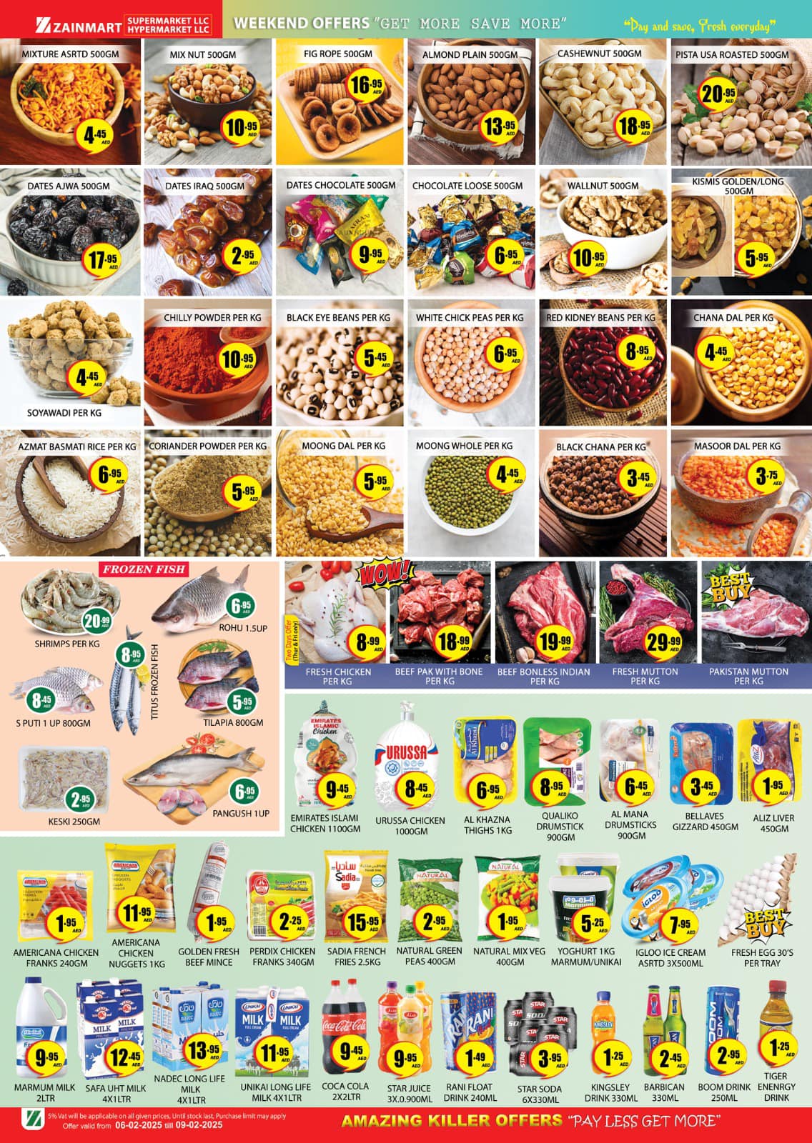 Weekend Offer In Zain Mart Super Market Ras al Khaimah